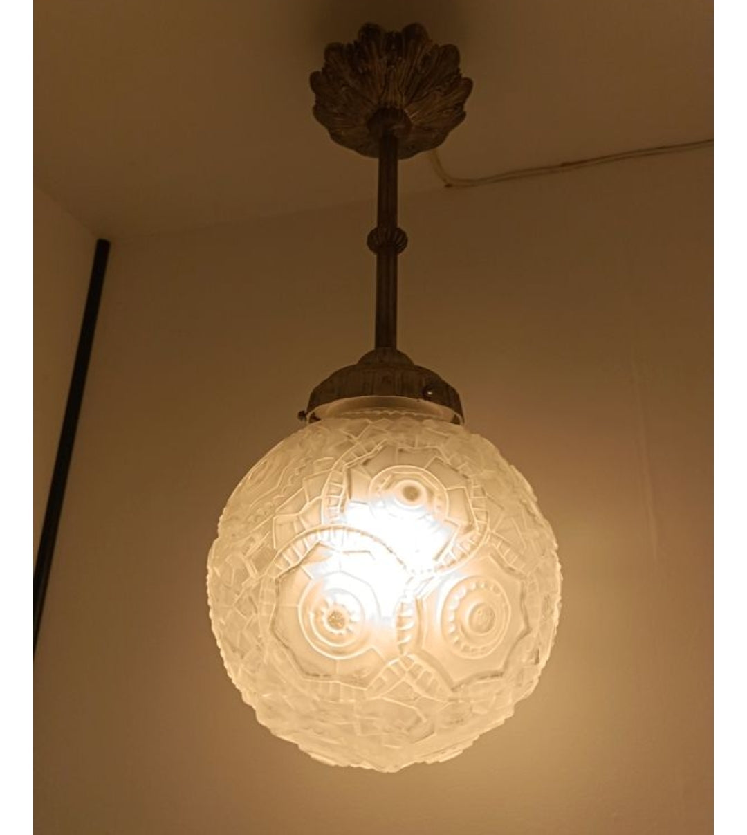 Lustre non signé hettier vincent