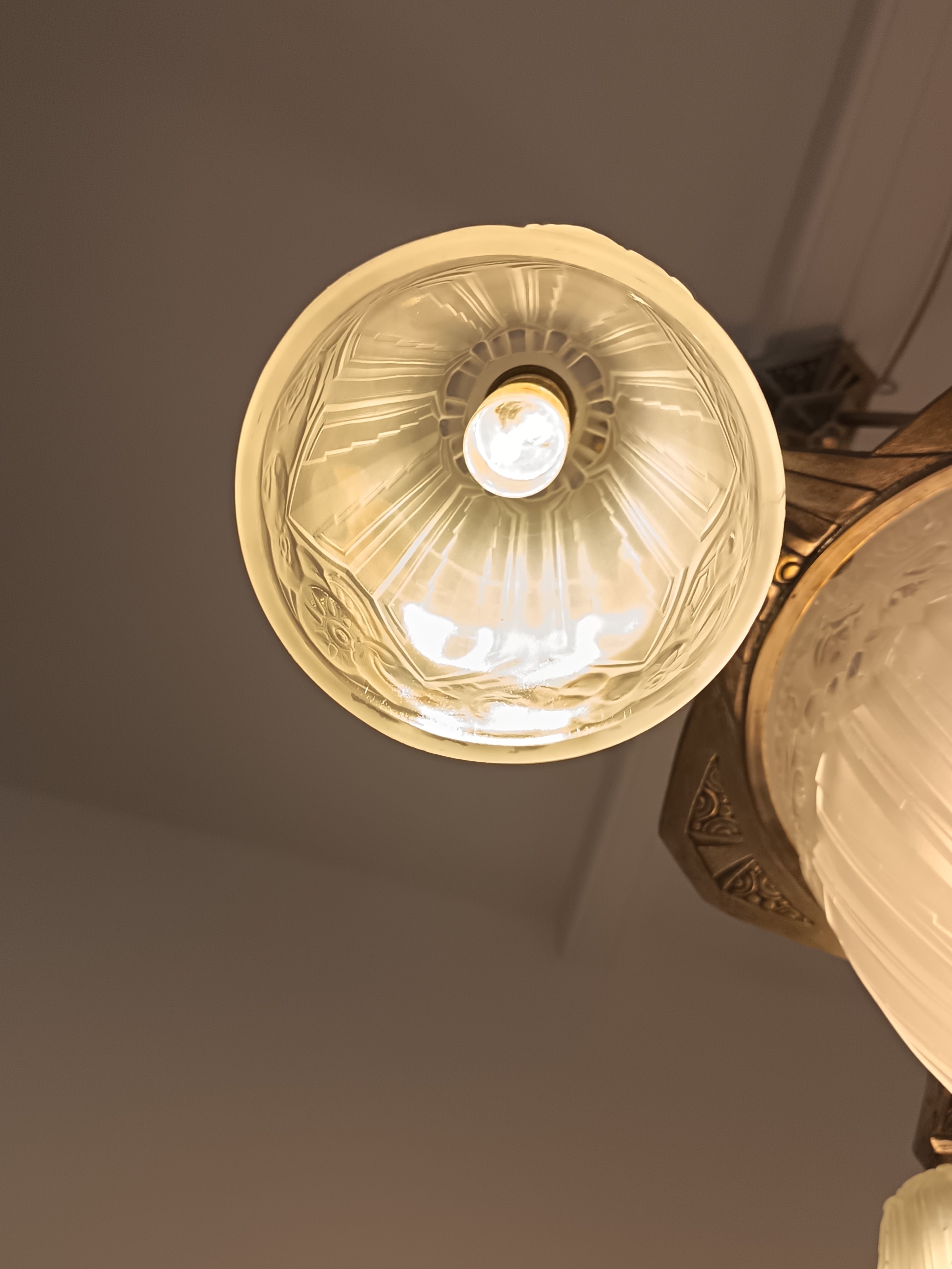 Lustre non signé Maynadier