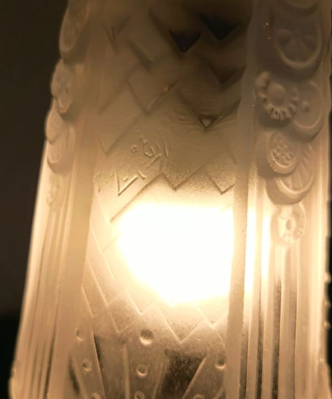 Lustre signé Muller Frères Lunéville