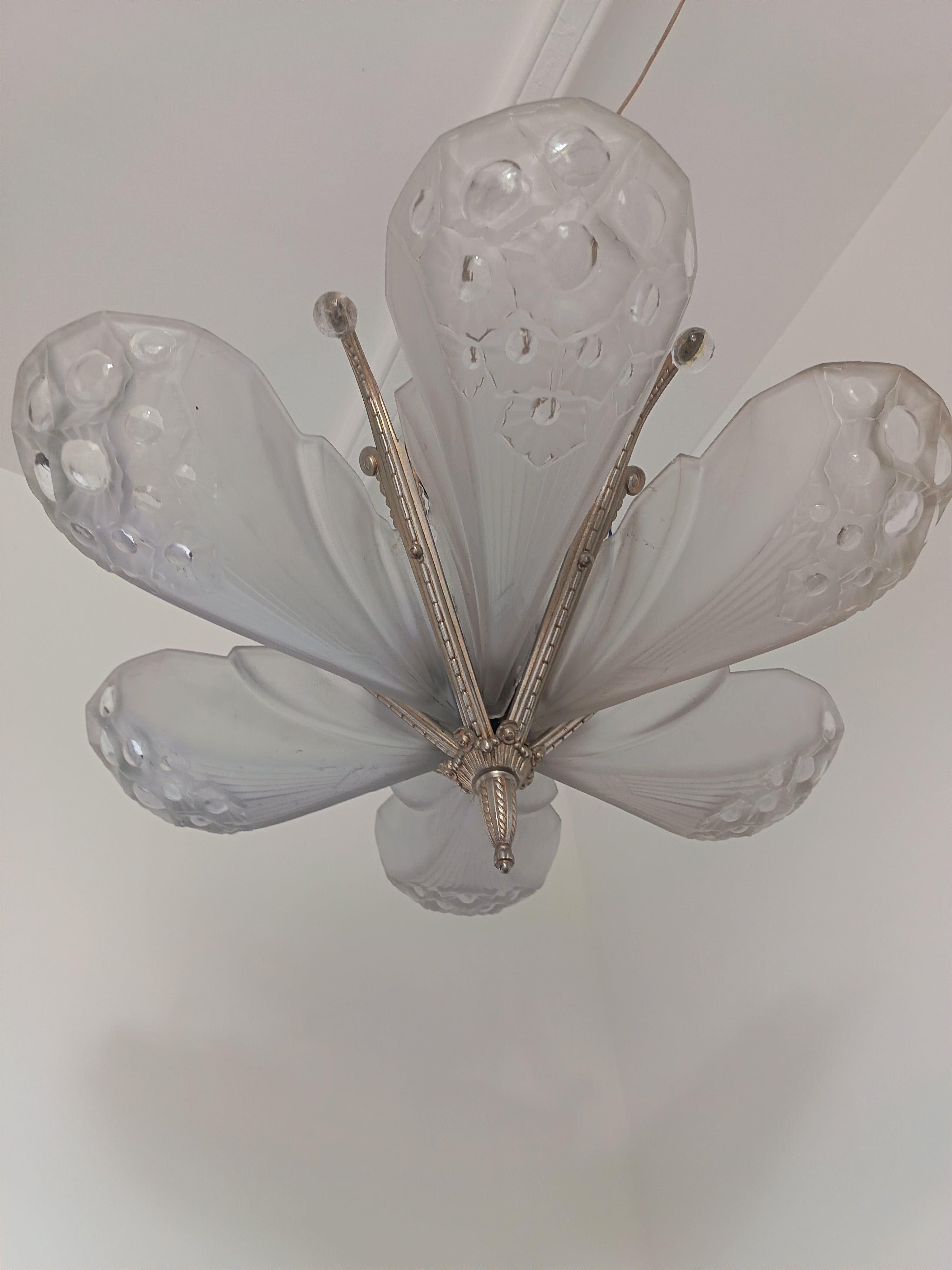 Lustre signé Muller Frères Lunéville